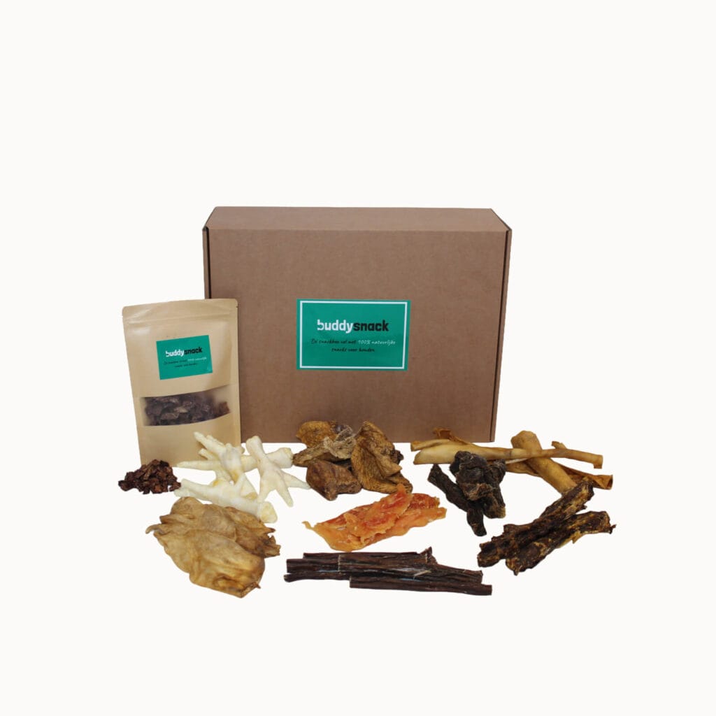 Buddysnack kip & lam snackbox
